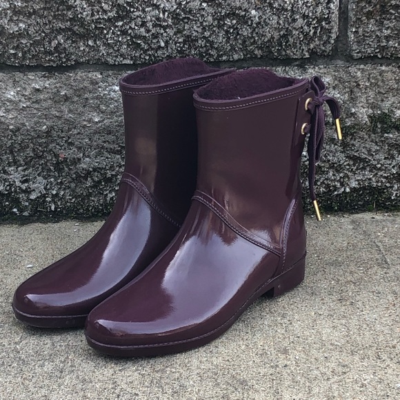 Michael Kors Shoes - Size 8 Michael Kors Lace Up Rain boots